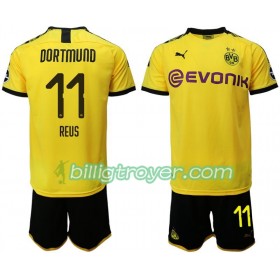 Billige Fotballdrakter Borussia Dortmund Reus 11 Barn Hjemmedraktsett 2019/20 Kortermet